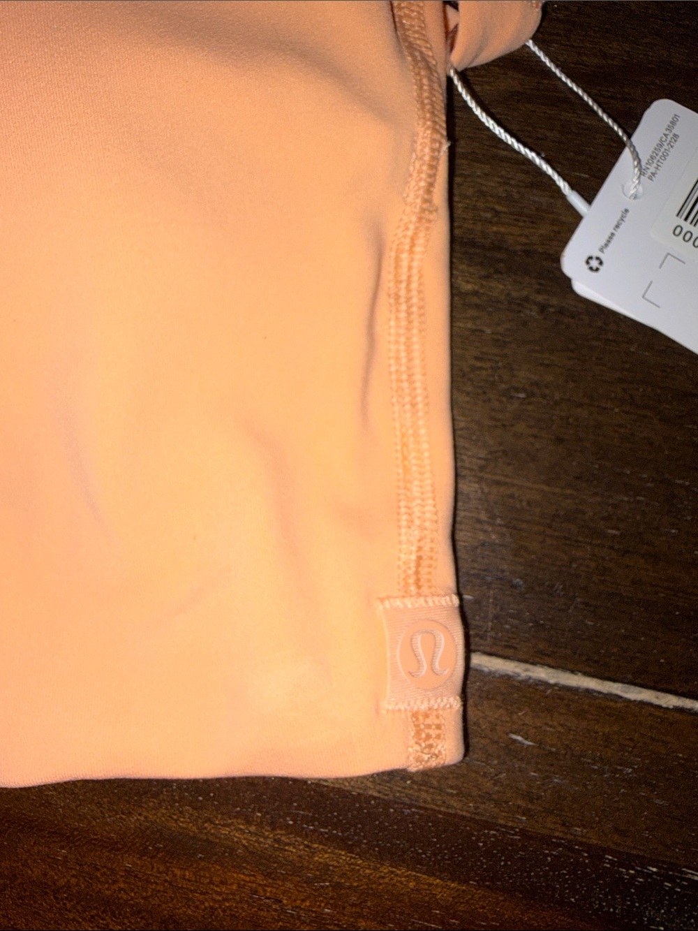 Lululemon Bend This V and Racer Sports Bra NWT Peach XXS - Picture 4 of 6